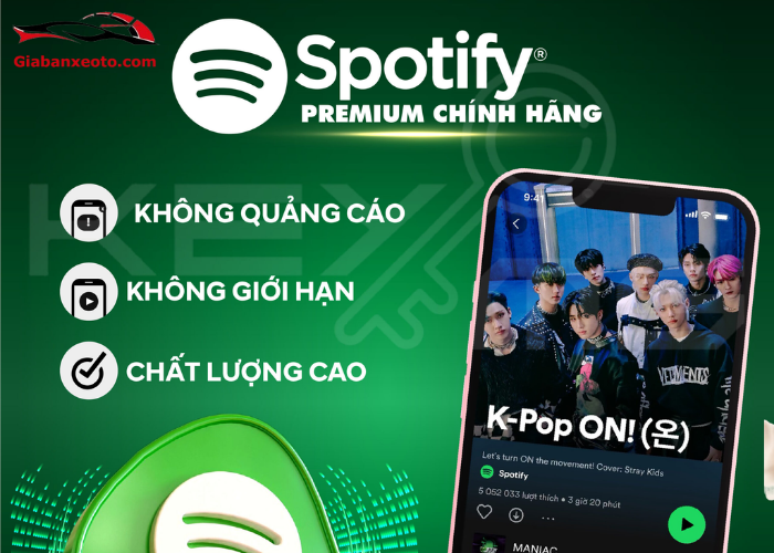 Tặng ngay 100+ acc Spotify Premium không tốn phí