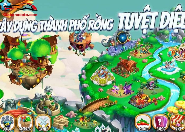Lợi ích của tặng acc Dragon City free