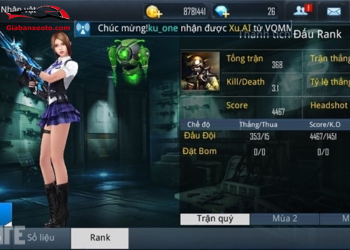 Hướng dẫn nhận acc từ tặng acc Phục Kích miễn phí