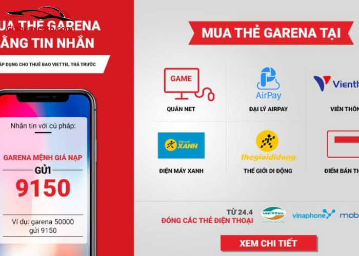Lợi ích của thẻ nạp Garena miễn phí